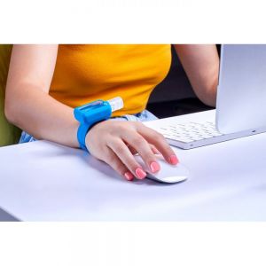 PULSERA CON GEL SANITIZANTE MILE personalizada